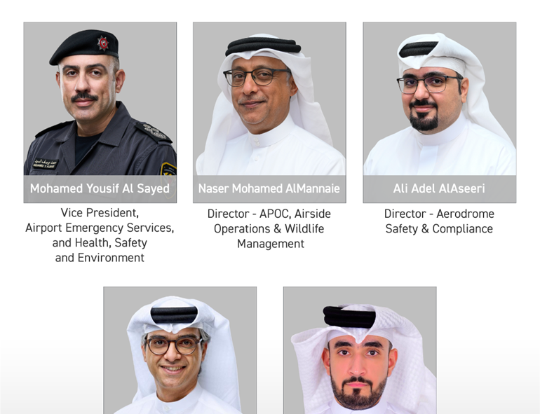 Bahrain Airport Company Promotes Bahraini Leaders to Advance Safety and Security Excellence