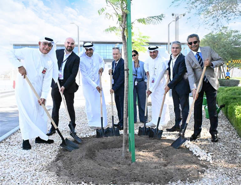 Bahrain Airport Company Participates in National Tree Week 